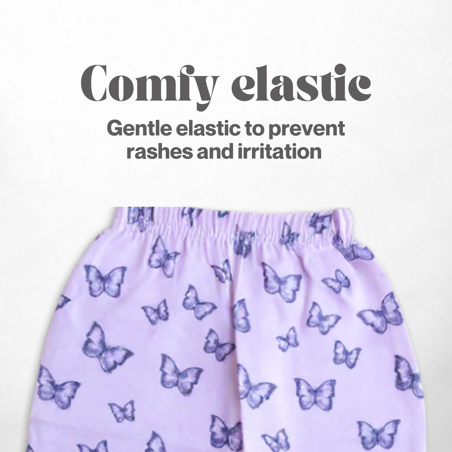 Butterfly Muslin Co-ord set | 100% Ultra soft Finest Cotton Lounge wear (pack of 1)