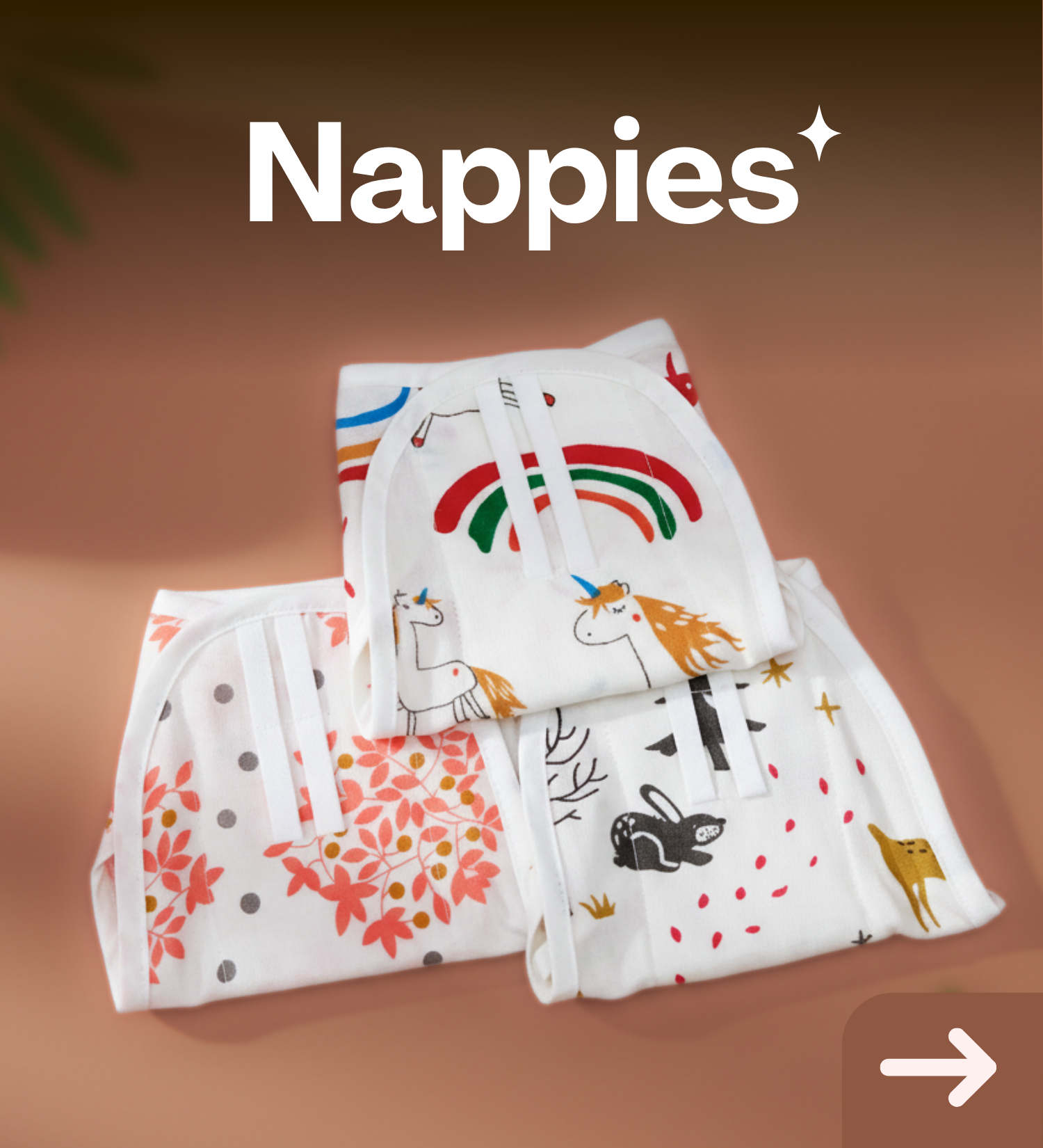 kika kiki premium muslin nappies cover image