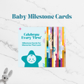 Kika Kiki Kika Kiki Baby Milestone Cards - Celebrate every first with 12 essential milestone cards