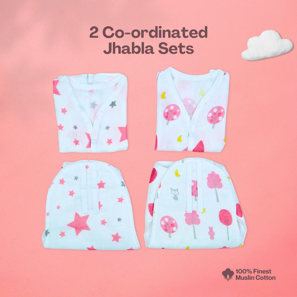 Kika Kiki Hello World Giftset - The Ultimate Newborn Welcome Kit - 16 Essentials for just born.