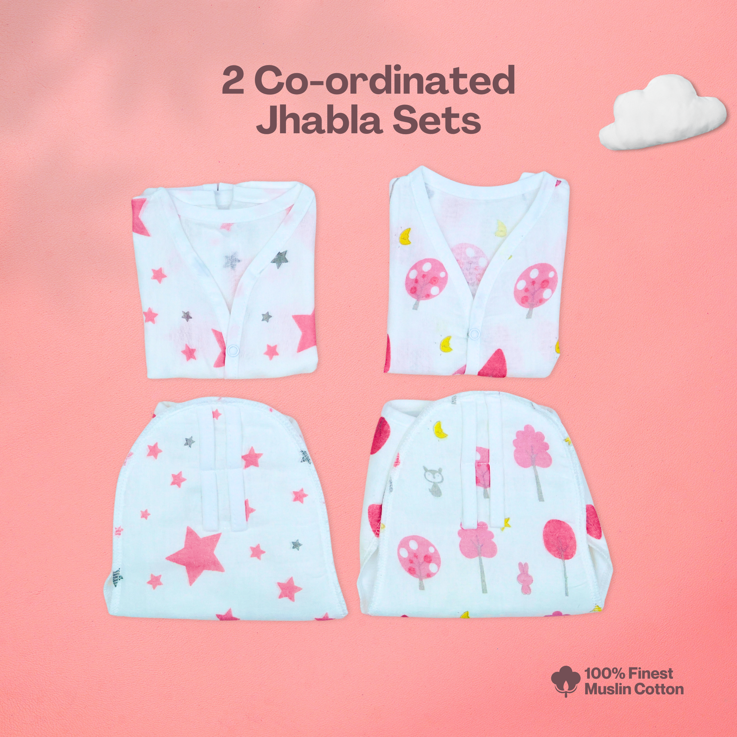 Kika Kiki Hello World Giftset - The Ultimate Newborn Welcome Kit - 16 Essentials for just born.