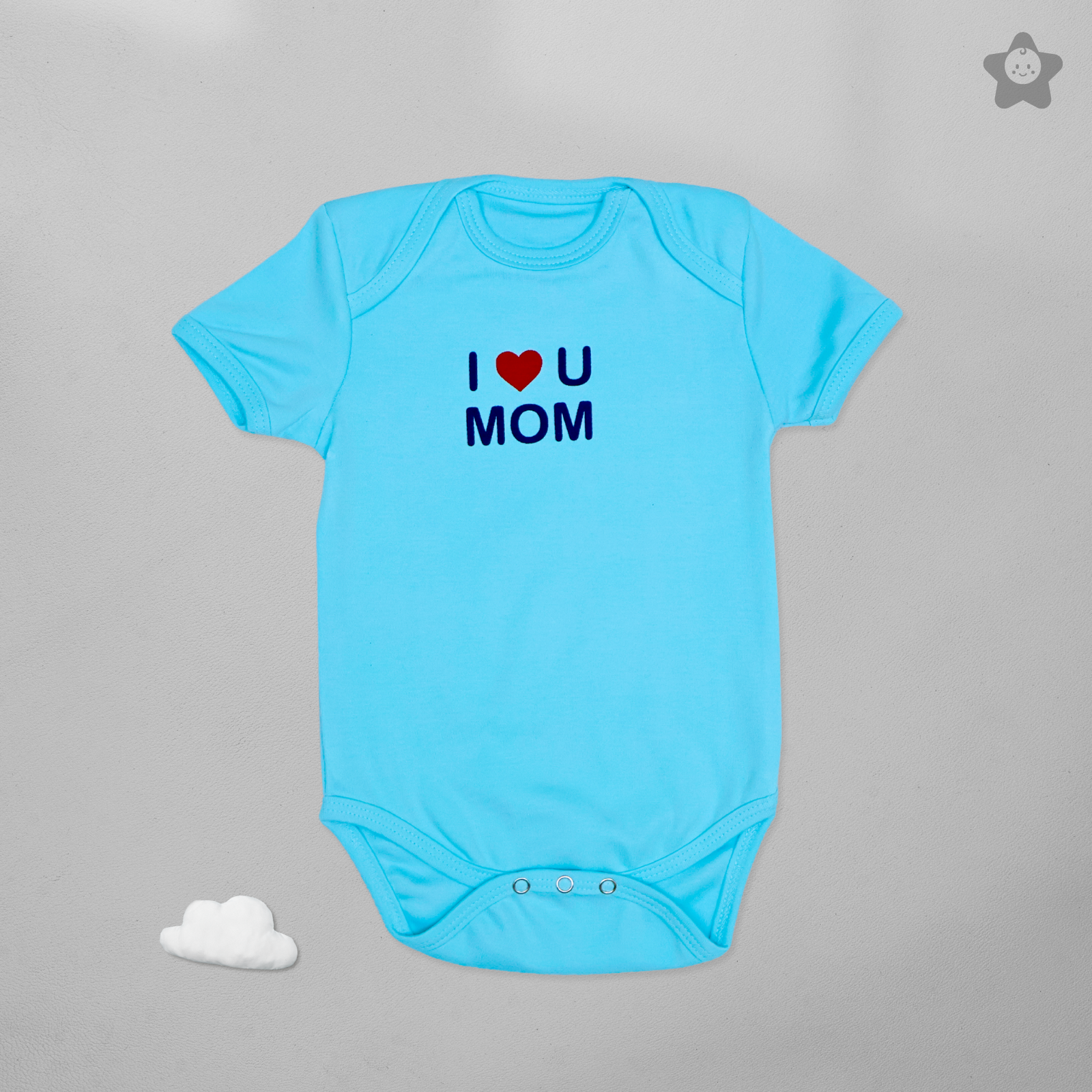 Kika Kiki Parent Love Edition BodySuits - 100% Ultra Soft Knitted Cotton Unisex Onesies (Pack of 2)
