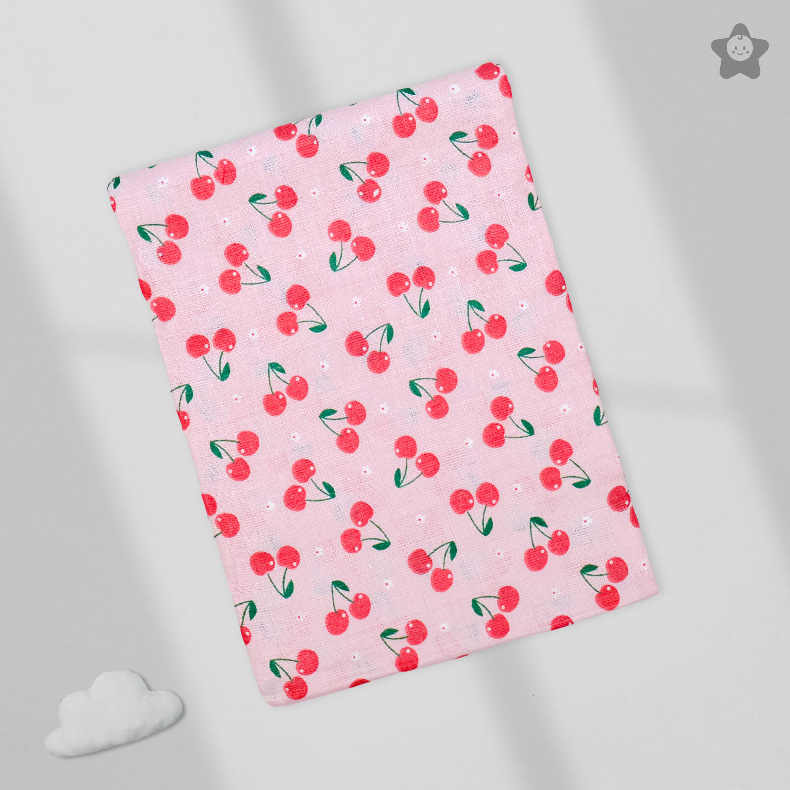 Kika Kiki Blossom Prints Muslin Swaddle Blanket - Ultra soft 100% Muslin Cotton Swaddle Wrapper (pack of 3)