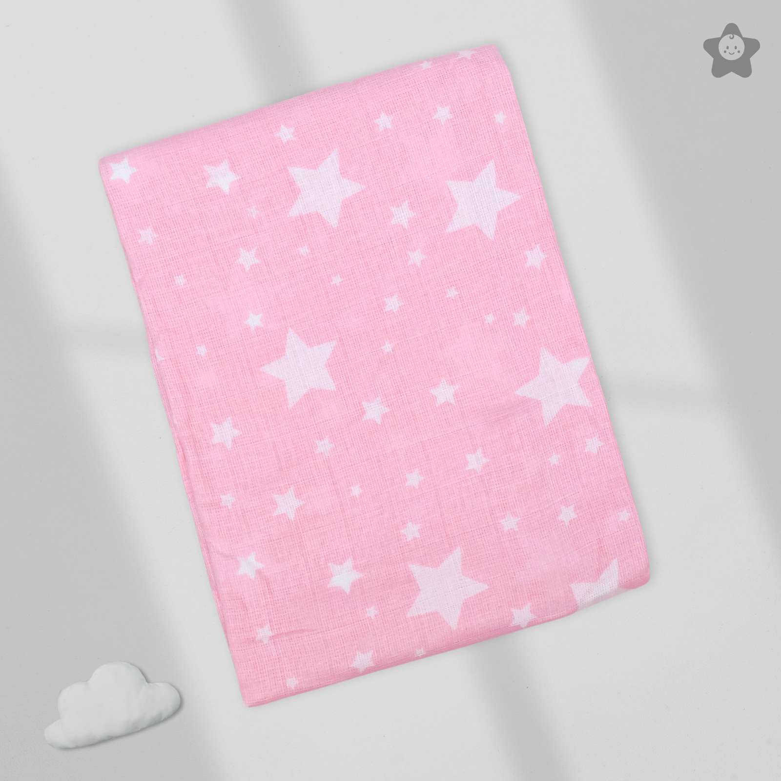 Kika Kiki Blossom Prints Muslin Swaddle Blanket - Ultra soft 100% Muslin Cotton Swaddle Wrapper (pack of 3)