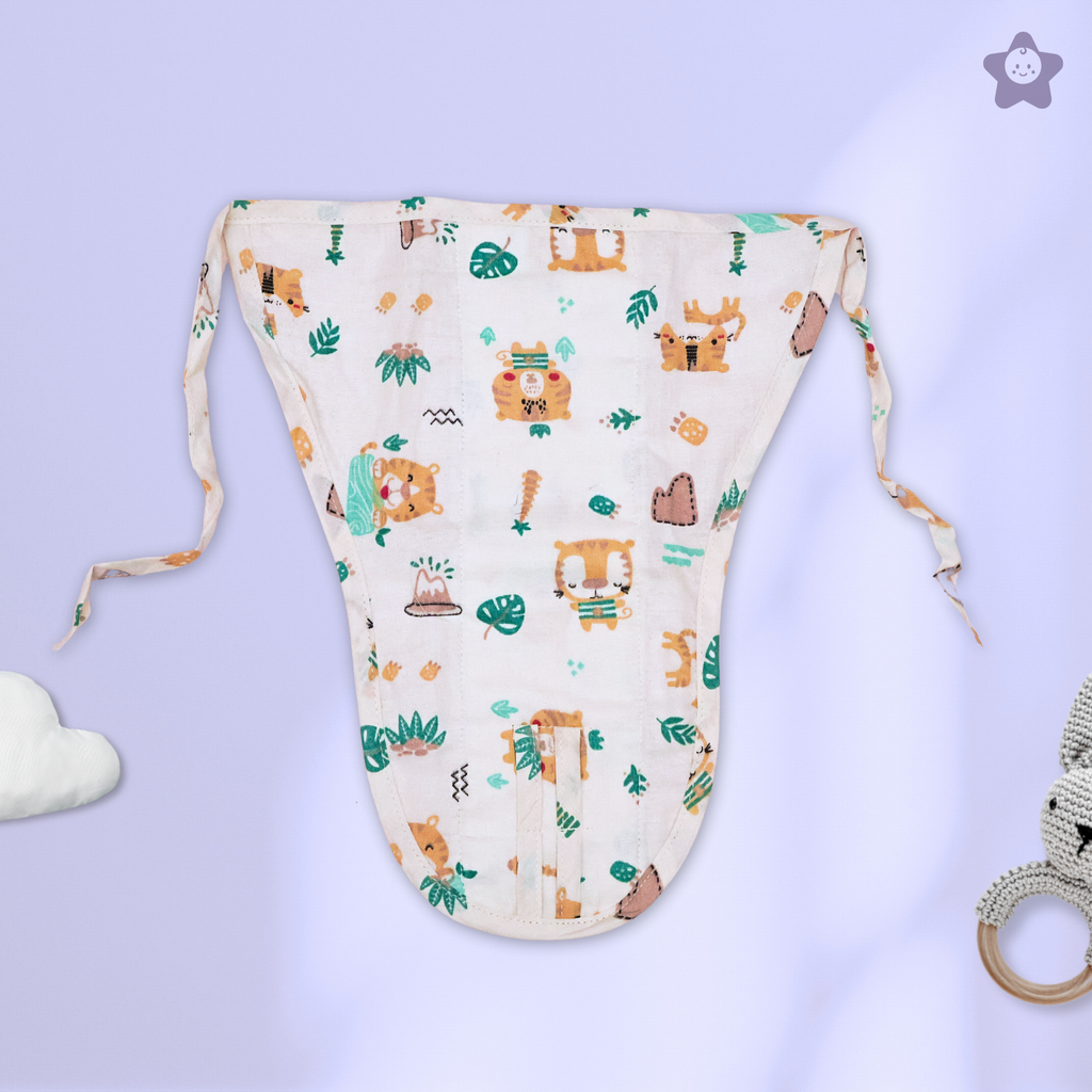 Kika Kiki Charm Muslin Nappies - 100% Soft Cotton Langot (Pack of 6)