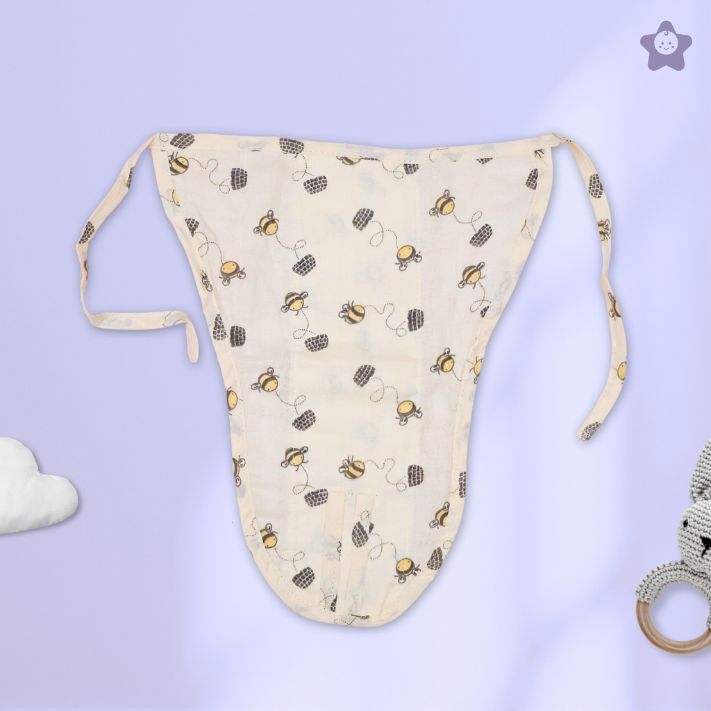 Kika Kiki Charm Muslin Nappies - 100% Soft Cotton Langot (Pack of 6)