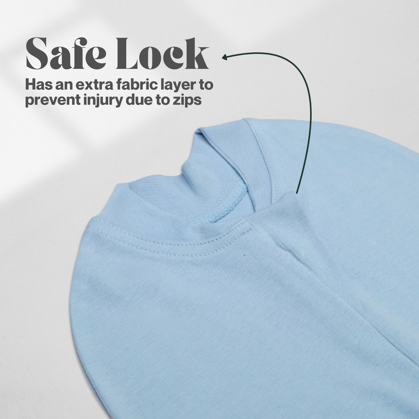 Kika Kiki Sleeping Pods Swaddle For New Born Babies - arms up design